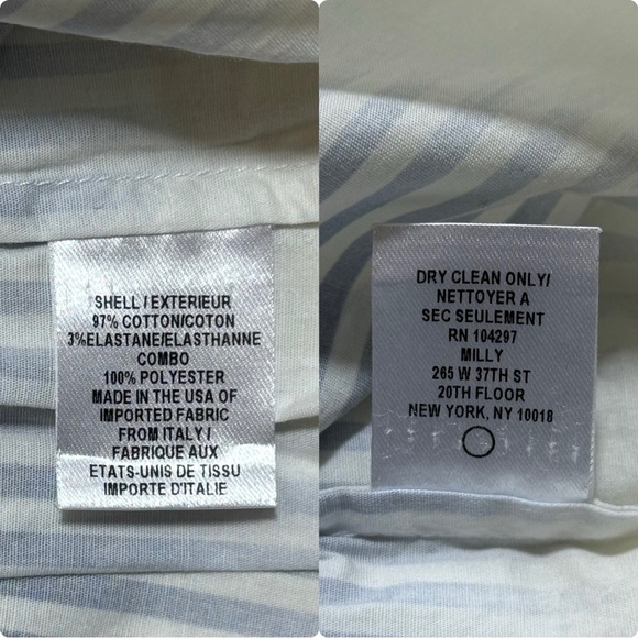 Milly Ombre Stripe Babydoll Tank - Picture 5 of 5